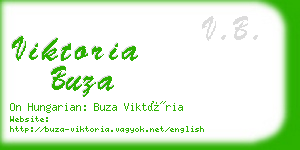 viktoria buza business card